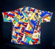 All Over Print Comfortable summer Shirt for Boys' Lenin Fabric_Multicolor