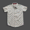 All Over Printed Boys Shirt Biscuit
