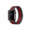 Apple Watch [38-44mm] Milanese Loop [Black and Red]