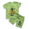 Beach Surfer T-shirt & Pant Set Light Parrot Green