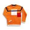 Boys Colorful Winter Sweater Orange