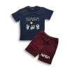 Boys Nasa Printed T-shirt & Pant Set Blue