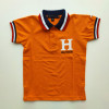 Boys Premium Solid Polo Shirt Orange