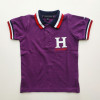 Boys Premium Solid Polo Shirt Purple