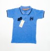 Boys' Stylish Polo T-Shirt  Same Collar_Sky