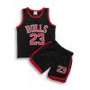Bulls 23 Printed Megi T-shirt & Pant Set Black
