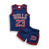 Bulls 23 Printed Megi T-shirt & Pant Set Blue
