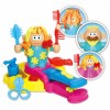Children Hairdresser Color Clay Series Play Doh Set