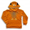 Cute Monster Winter Hoodie for kids Orange