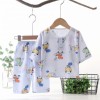 Dino & Car Print Cotton T-Shirt and Pant Set for Boys and Girls