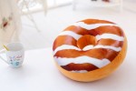 Donut Desing Cushion Pillow Biscuits Color