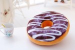 Donut Desing Cushion Pillow Cake-Gloden Color