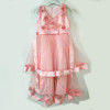 Floor touch Stylish Party Dress  for Girls Sweet Pink