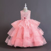Girls Imported Party Dress Baby Pink
