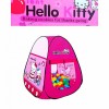 Hellow Kitty tent play house with 50 balls