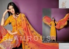 KAPIL FEB Pari Vol 3 cotton Cambric Casual Salwar kameez for Women_Yellow