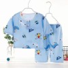 Leaf & Car Print Cotton T-Shirt and Pant Set for Boys and Girls