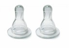 LION 2PCS SILICONE STANDARD NIPPLE IN BLISTER CARD 2PCS BLISTER CARD