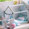 Mini-Villa LED Light Princess Bedroom Handmade Doll House