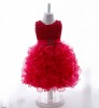 Flower Princess Wedding  Party Dress for Baby Girls