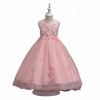 Pink Floor Touch Party Dress