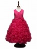 flower princess girl tulle dress kids teenagers clothes dresses performance clothing