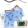 Rocket Print Cotton T-Shirt and Pant Set for Boys and Girls