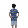 Royal Blue All Over Print T-Shirt & Pant Set  Mickey Mouse