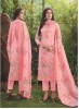 Shalika Vol 54 Unstitched Indian Cotton 3 Pieces Pink