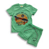 Skate Board T-shirt & Pant Set Soft Green