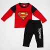 Superman full sleeve tshirt and full pant for Boy's