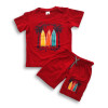 Surf in Style T-shirt & Pant Set Red