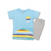 T-Shirt & Pant Set For  Boys' Bottom Style