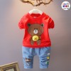 Red Micky Mouse  Winter Dress