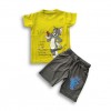 Yellow Tom & Jerry T-shirt & Pant set
